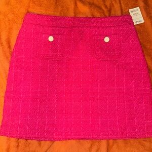 NWT Hot Pink Mini Pencil Skirt
